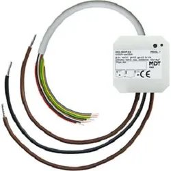 MDT Universalaktor 2-fach, UP, 10 A, 230 V AC, 14 μF, 2 EVG mit 4 Binäreingän AKU-B2UP.03