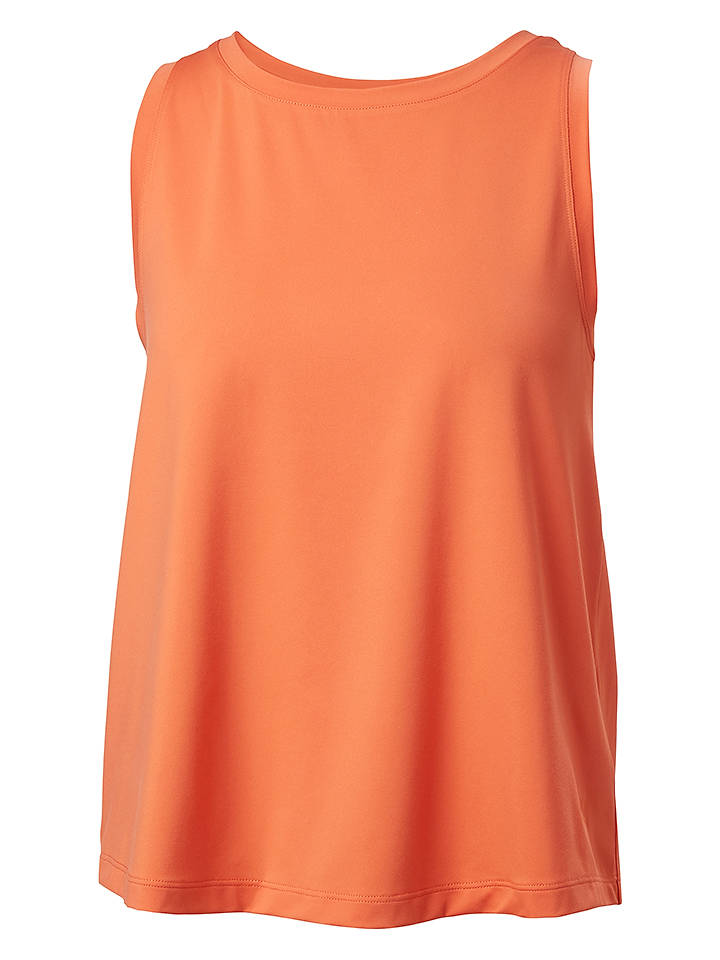 Helly Hansen Funktionstop "Tech Split Back" in Orange - XL