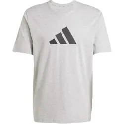 adidas Future Icons T-Shirt Herren - grau/schwarz - L