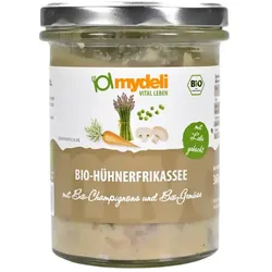 MyDeli Hühnerfrikassee mit Champignons & Gemüse bio