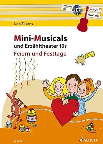 Udo Zilkens - Mini-Musicals und Erzähltheater für Feiern und Festtage: (JelGi Musicals). Gitarre. Lehrbuch mit CD. - Preis vom 09.10.2026 07:28:09 h