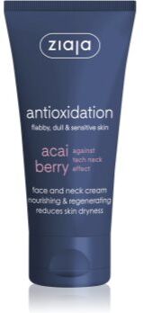 Ziaja Acai Berry Creme hidratante regenerador para rosto e pescoço 50 ml. Acai Berry