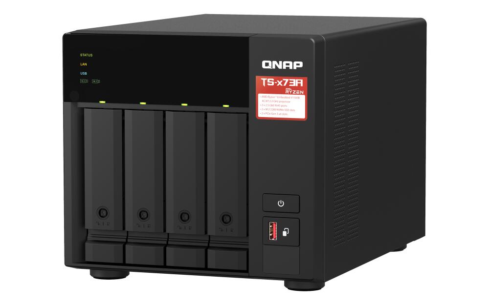 QNAP Systems QNAP NAS TS-473A-8G, 4-Bay