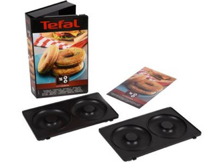 Tefal - Plaque Xa801612 - Bagels Snack Collection