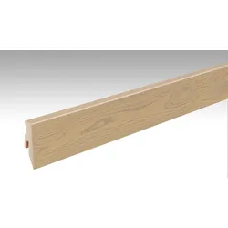 MEISTER Fußleiste Profil 3 PK Eiche sandgrau 20255 - 2380 mm