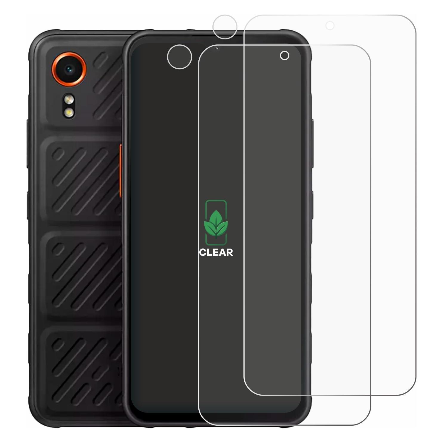 ScreenLeaf Schutzfolie für Samsung Galaxy XCover 7 Enterprise Edition (Display+Kamera) Displayschutz Display (2 Stk., Samsung Galaxy Xcover 7) (6159029)
