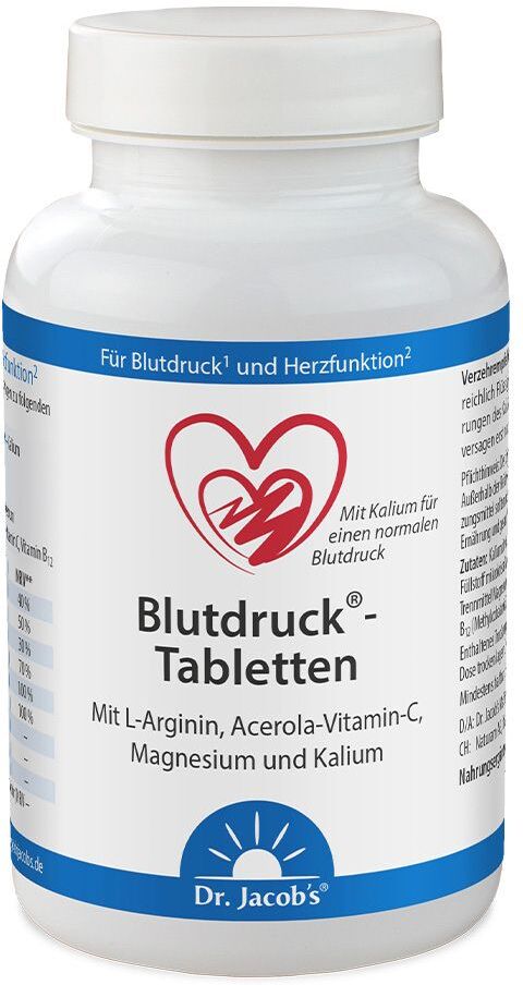Dr. Jacob's Blutdruck Tabletten Dr.Jacob's 126 St Compretten