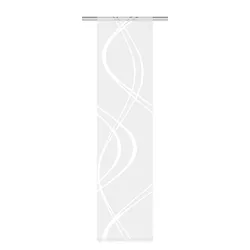 Schmidt Schiebevorhang Tiberio 60 x 245 cm Polyester Weiß