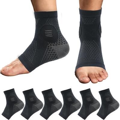 LightInthebox 3Pairs Neuropathy Socks - Soothe Relief Compression Socks 20-30 mmHg - Comprex Ankle Sleeves for Arch Support, Achilles Tendonitis, and Foot Pain Relief