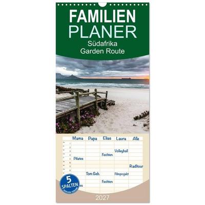 Familienplaner 2027 - Südafrika - Garden Route mit 5 Spalten (Wandkalender, 21 x 45 cm) CALVENDO