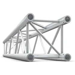 Showtec Straight 290mm, Montage Lichttechnik, Silber