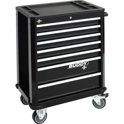 Werkzeugwagen Buddy schwarz, leer, ELORA-1210-L7