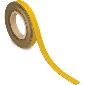 Maul Magnetband 65243, gelb, Kennzeichnungsband, 1mm Stärke, 20 mm x 10 m