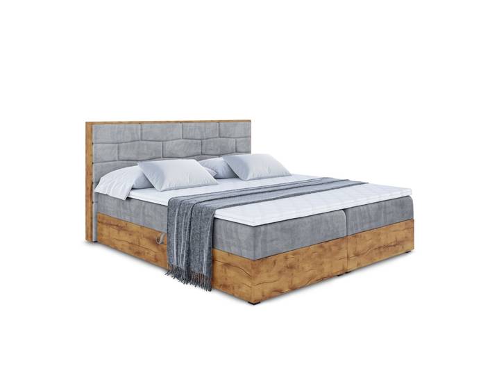 Boxbett LOLLI8 140x200 cm Dunkelgrau - Casablanca 2315