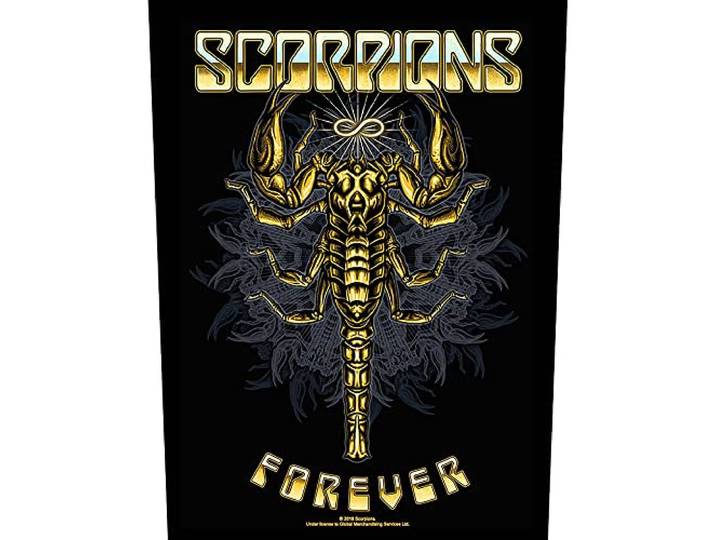 schorpioenen voor altijd Backpatch