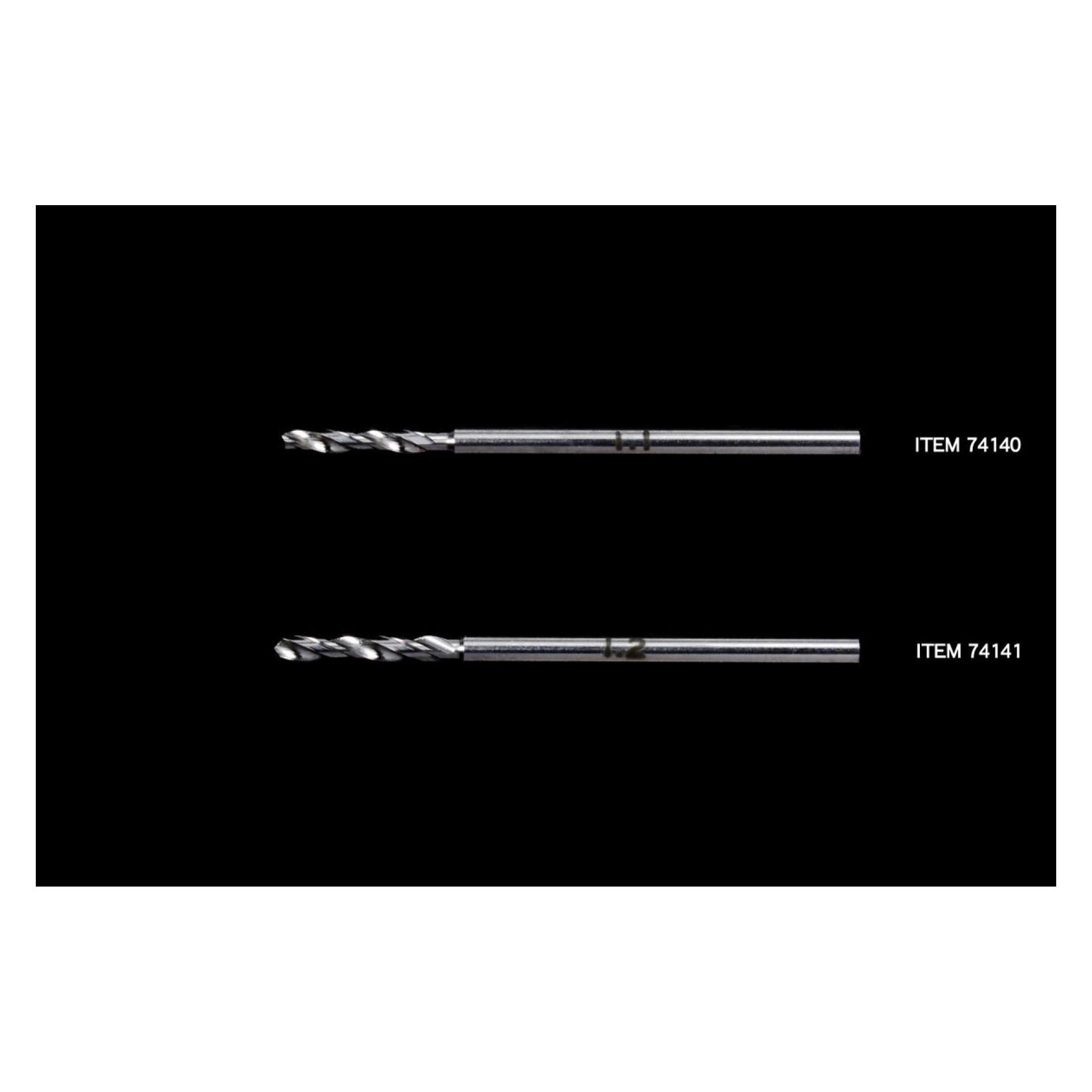 Wittmax Fine Pivot Drill Bit 1.1mm (Shank Dia. 1.5mm) (74140)