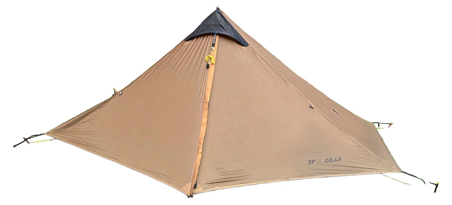 Zelt - Campingzelt - Trekkingzelt - 3-Jahreszeiten-Zelt - Leichtgewicht-Zelt - Geräumige Innenmaße