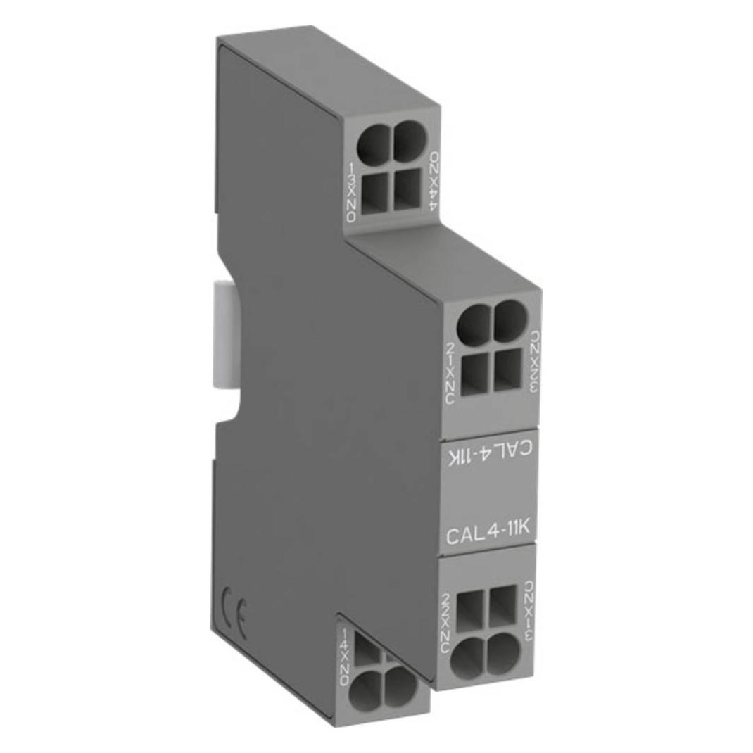 ABB CAL4-11K Hilfsschalterblock 2-polig / 1S+1Ö / Push-In-Anschluss 1SBN010134R1011 (1SBN010134R1011)