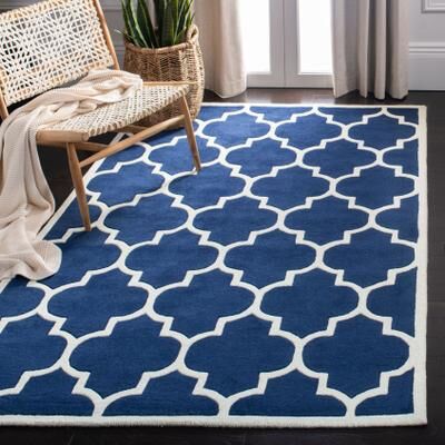 SAFAVIEH Handmade Chatham Elia Modern Moroccan Wool Rug