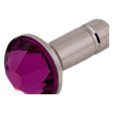 White Diamonds Crystal-Pin für iPhone 5 - Pink (00118853)