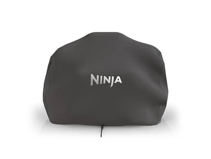 Ninja Woodfire Housse pour barbecue XL\, housse anti-décoloration\, résistante aux intempéries avec cordons\, compatible avec les barbecues XL électrique d'extérieur OG850 / OG901\, noire\, XSKOGXLCVREU