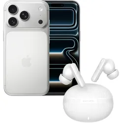 Apple iPhone 17 Pro 256GB Silber + 4smarts SkyBuds Pro