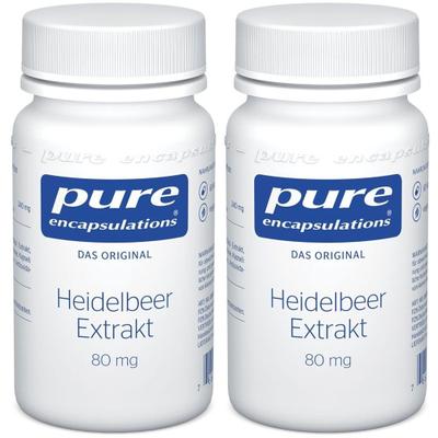 Pure Encapsulations Heidelbeer Extrakt 80 mg Kaps. 2x 2x60 St Kapseln
