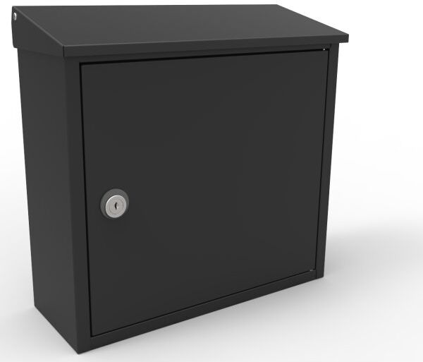 Allux 400 Postkasse, Sort