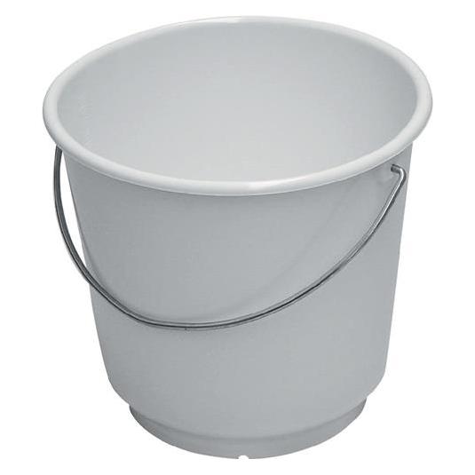 Lockweiler Eimer 20 l Polyethylen weiss lebensmittelecht Ø 370 mm Höhe 330 mm (1 Stk.) (101022001)