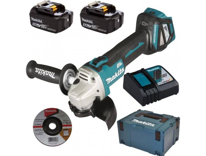 Makita DGA511RTJ - Winkelschleifer - schnurlos - 125 mm - ohne Batterie - 18 V