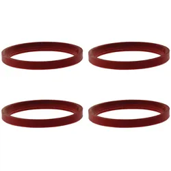 WamSter® 4 Zentrierringe 76,0mm - 64,1mm T-System dunkelrot