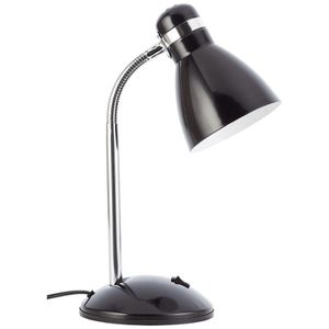 Brilliant Schreibtischlampe Allison, E27-Fassung, mit Standfuß, schwarz