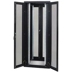 Triton 19"Schrank zbh. Trennrahmen B800/42U Lichtgrau mit durchgängen für, Serverschrank Zubehör, Grau