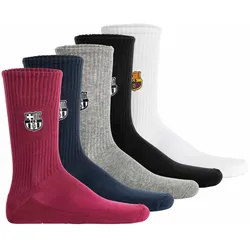 FCB Crew Socks 5-Pack Embroidery Unisex Socken