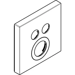 Hansgrohe Rosette ShowerSelect Thermostat 92217670