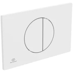 Ideal Standard Betätigungsplatte M5 Oleas mechanische Auslösung Weiss matt, R0503AW R0503AW