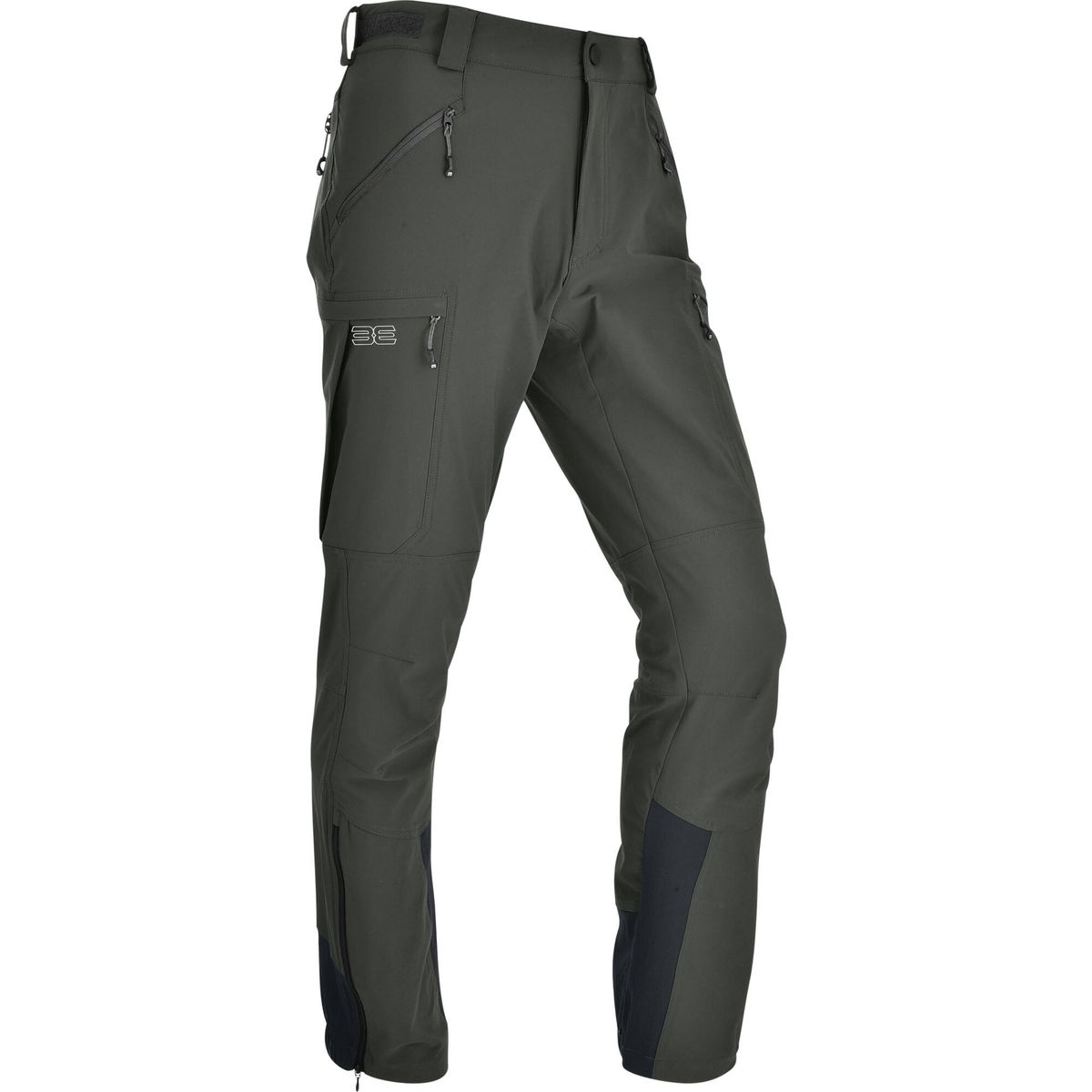 MAUL Sport Gratsteig 3XT - Lange Kletterhose Elastic forest green (60) 54 4160900735-60-54