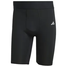 adidas Techfit kurze Leggings Herren - schwarz - XS