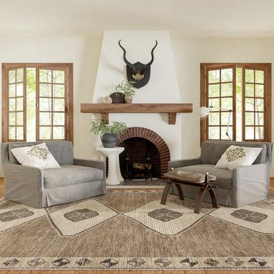 Nuloom Fennel Diamond Machine Washable Area Rug