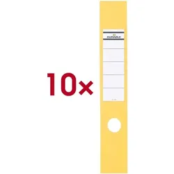 Durable Selbstklebende Rückenschilder »Ordofix« gelb, 8 cm