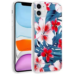 Hülle Crong Flower – Hülle für iPhone 11 (Muster 03)