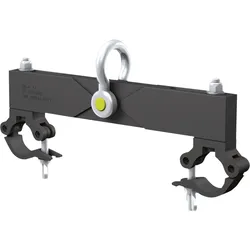 Milos Ceiling Support with Shackle 1 Tonne - 290 - 400 mm - Schwarz