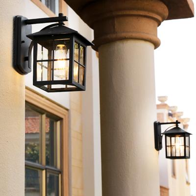 Silver Stone Store Retro LED Wall Lamp, Outdoor Vintage Porch Light Fixtures, Black Bronze Sconce For House And Garden Retro LED Wall Lamp, Outdoor Vintage Porch Light Fixtures, Black Bronze Sconce For House And Garden
