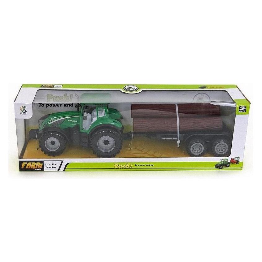 Adar Traktor mit Anhänger und Baum (47592306)
