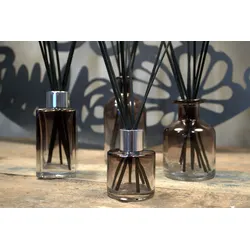 100 ml Square Long Reed Diffuser bottle - Charcoal