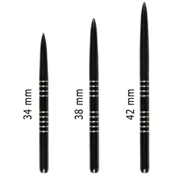 BULL'S GP1 Dart Point Schwarz