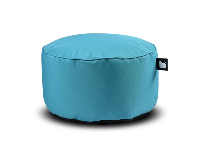 b-bag Extreme Lounging Sitzhocker b-poufe Outdoor Aqua