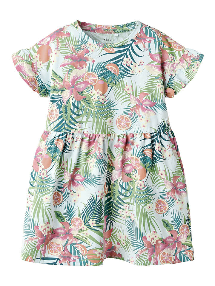 name it Kleid "Junni" in Bunt - 104