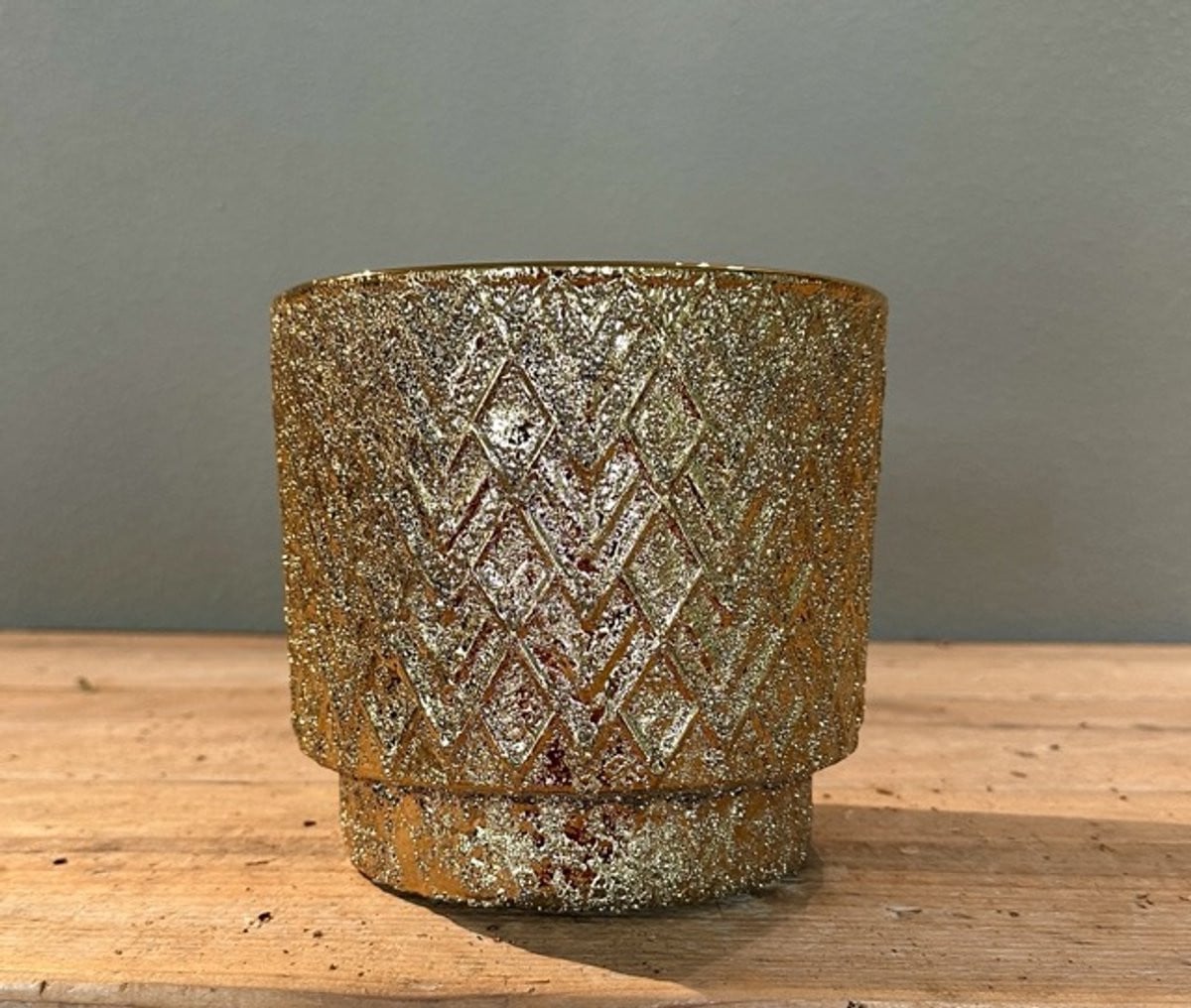 Seta Fiori Gouden pot voor kunst bloesemboom Sakura