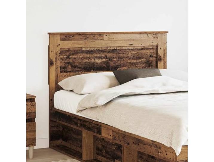 RJPLMFV Kopfteil aus Holz, Antik-Optik, 120 cm, Holz Modernes Design, sorgfältige Verarbeitung hinten, einfache Montage zu zweit, einfache Wartung